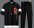 Men's Premium Black Graphic Printed Tracksuit Combo
Stylish 2-Piece Round Neck Sports & Casual Gym Wear