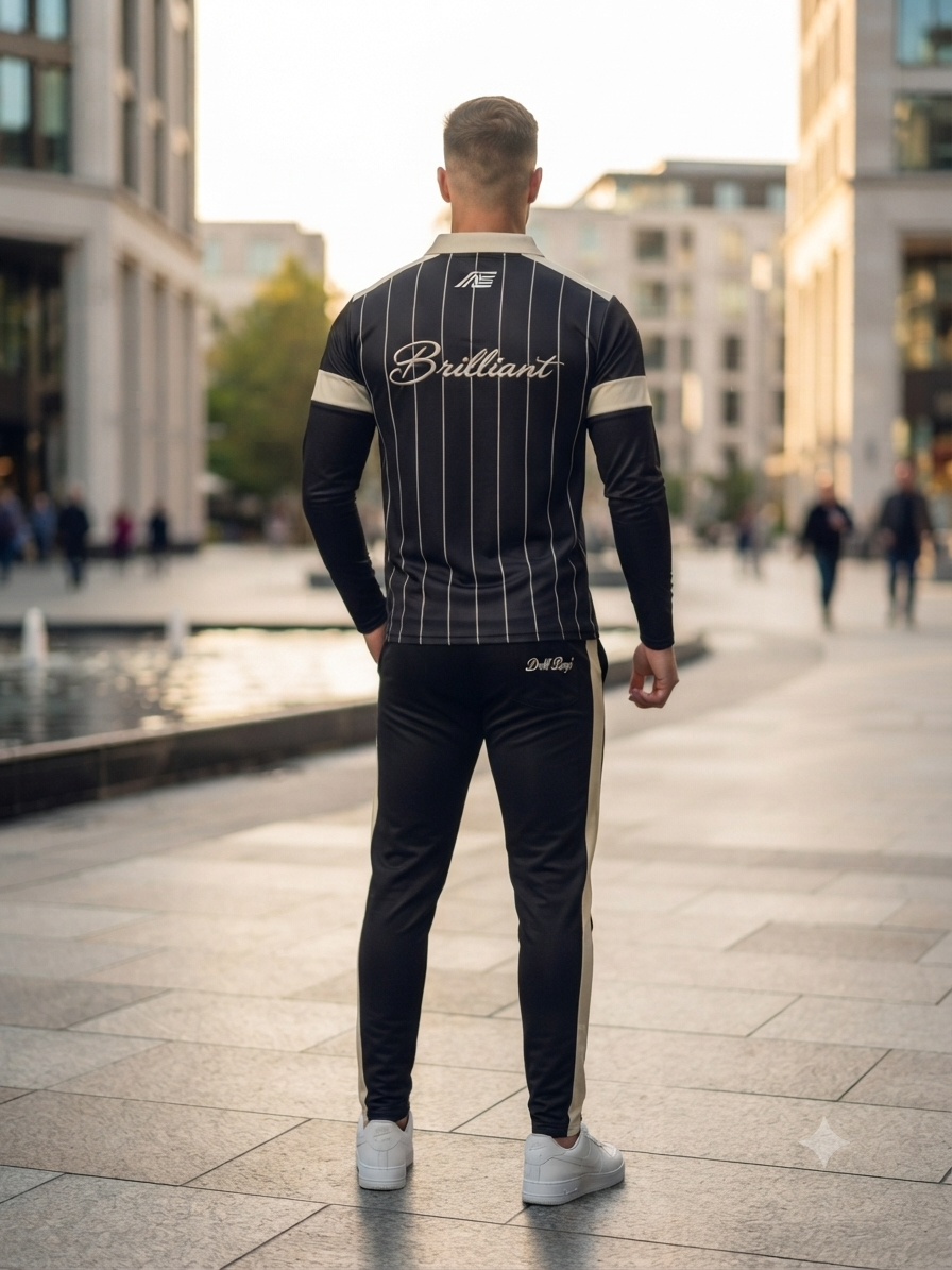 Premium Men's "Brilliant" Limited Edition Dry-Fit Tracksuit Set
