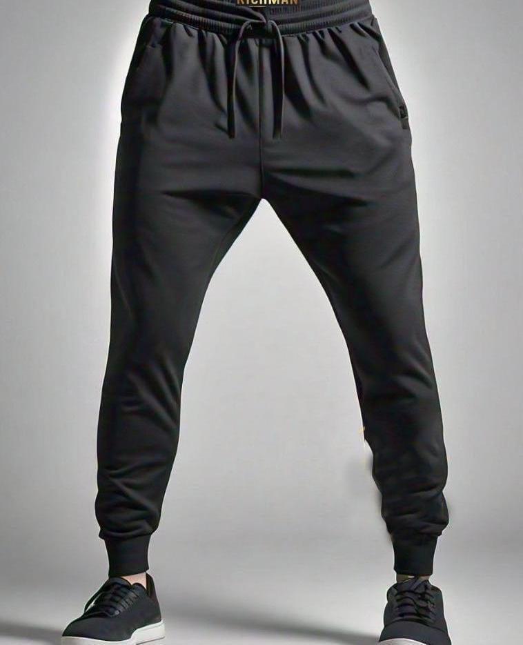 Men's Premium Cotton Printed Round Neck T-Shirt & Trouser Set